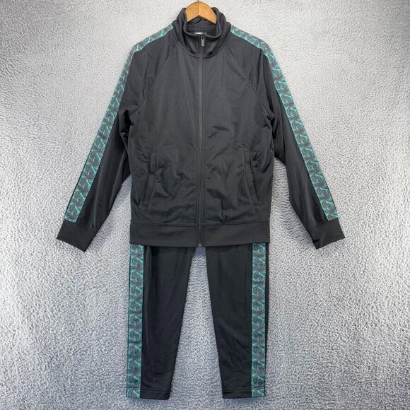 Nike FC Barcelona Track Suit Men's Small Black Zip Warmup JDI PK Jacket Pants - Picture 1 of 15